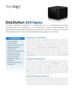 DiskStation DS415play