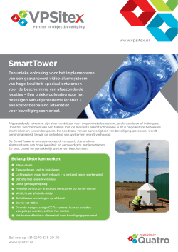 Bekijk onze brochure over de SmartTower