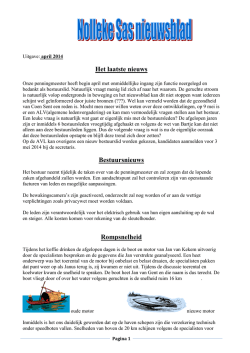Het laatste nieuws Bestuursnieuws Rompsnelheid