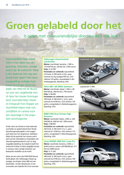 Groen gelabeld door het N