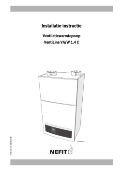 Installatie-instructie VentiLine