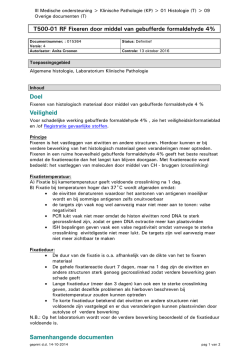 T500-01 RF Fixeren door middel van gebufferde formaldehyde 4