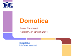 Domotica - Computer Idee