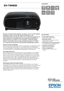 EH-TW6600 Datasheets