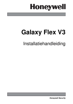 Installatiehandleiding Galaxy Flex3
