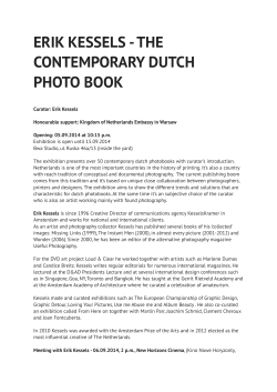 erik kessels - the contemporary dutch photo book