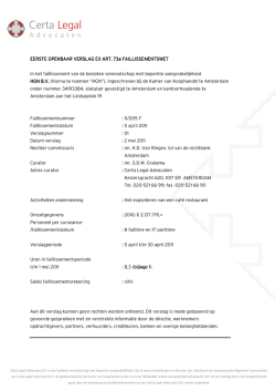 hgn b.v. &ndash; openbaar verslag 01