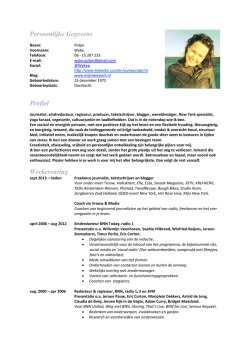 Download mijn CV hier