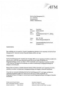 uitbreiding op de vergunning