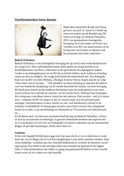 Gereformeerden leren dansen