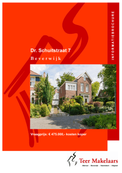 Dr. Schuitstraat 7 Beverwijk