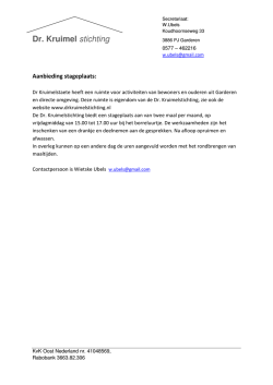 Dr. Kruimel stichting