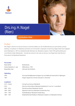 Drs. ing. H. Nagel (Rien)