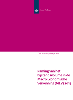 Download - Centraal Planbureau