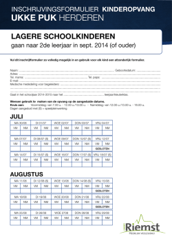 INSCHRIJFFORMULIER zomer UKKEPUK.indd