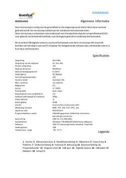 Handleiding: Levenhuk-microscoop 2L, 3L, D2L NG (pdf)