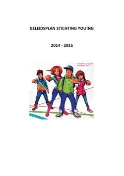 het beleidsplan.