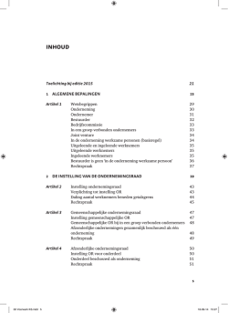 INHOUD - Sdu Uitgevers
