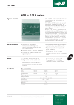 GSM en GPRS modem