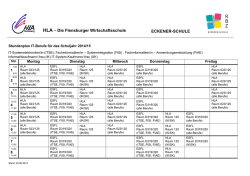 HLA &ndash; Die Flensburger Wirtschaftsschule - HLA