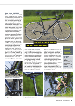 nog een carbon fiets nodig? Wie heeft er met de Xeon RS