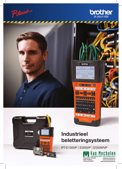 Industrieel beletteringsysteem