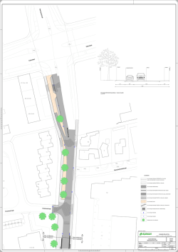Inrichtingsplan van de zuidelijke Boerhaavestraat