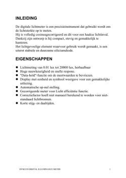 INLEIDING EIGENSCHAPPEN