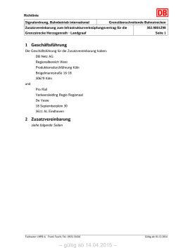 g&uuml;ltig ab 14.04.2015 - DB Netz AG