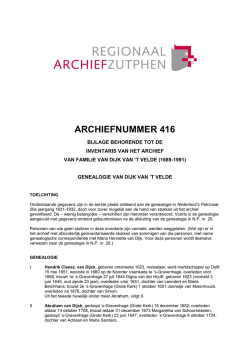 416 genealogie (0.41 Mb) - Regionaal Archief Zutphen
