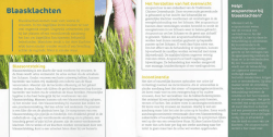 Download de folder Blaasklachten