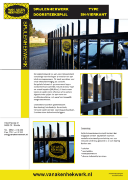 Download Productblad SH vierkant als PDF