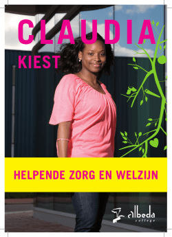 HELPENDE ZORG EN WELZIJN
