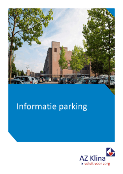 Informatie parking