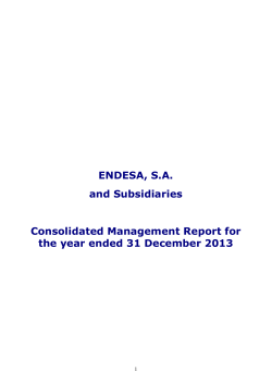 ENDESA, S.A. and Subsidiaries Consolidated