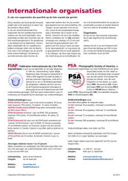 Internationale organisaties