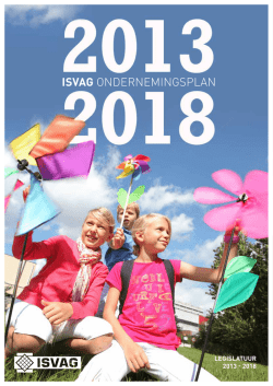 ISVAG Ondernemingsplan