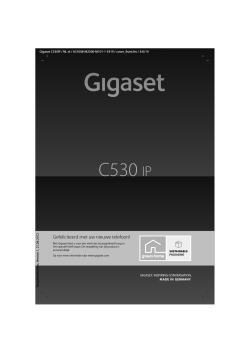 Gigaset C530H handset manual