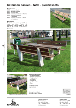 betonnen banken - tafel - picknicksets 2014.indd