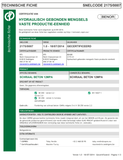 hydraulisch gebonden mengels