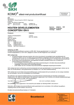 Download ons KOMO certificaat