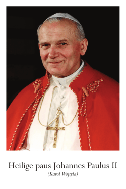 Heilige Johannes Paulus II-roermond.indd