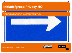 Initiatiefgroep Privacy HO