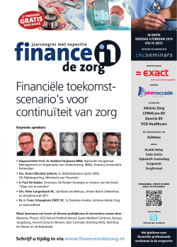 downloaden - Jaarcongres Finance in de Zorg