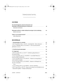 Inhoudsopgave