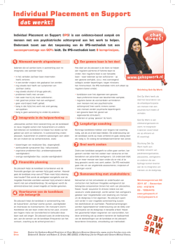 Individual Placement en Support | SE
