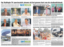 Op SkyRegio TV - ApeldoornScoort.nl