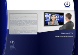 Brochure IPTV print