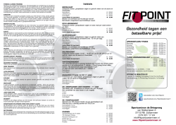 Download hier het lesrooster per 1 januari in PDF!