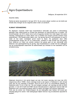 Nieuwsbrief Agro Expertiseburo september 2014 pw def.